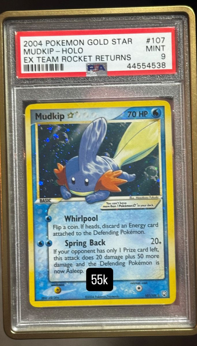 Mudkip PSA MINT 9