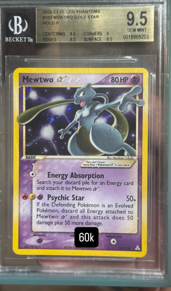 Mewtwo BGS 9.5 GEM MINT