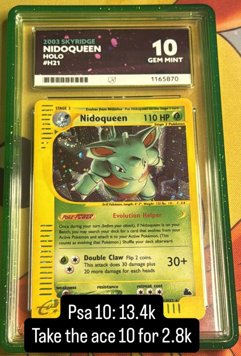 Nidoqueen PSA 10 GEM MINT