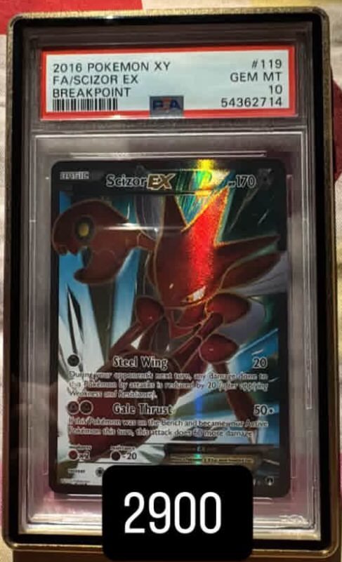 Scizor EX PSA GEM MT 10