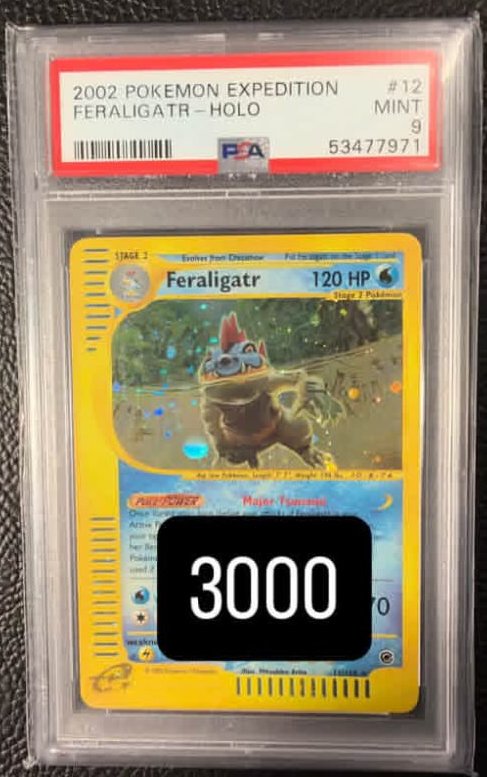 Feraligatr PSA MINT 9