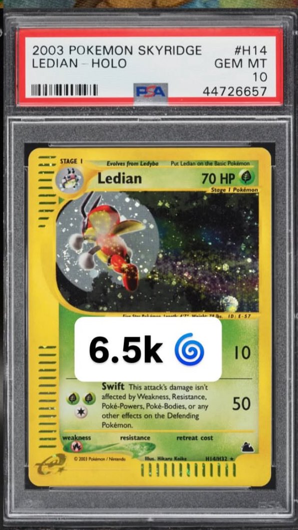 Ledian PSA GEM MT 10