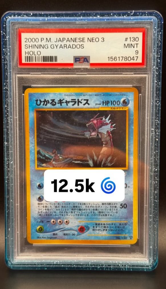 Shining Gyarados PSA MINT 9