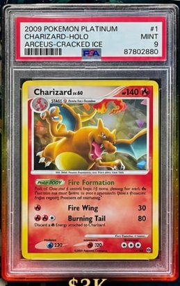 Charizard PSA MINT 9