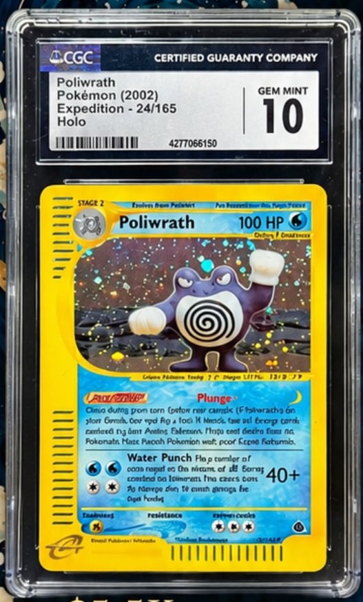 Poliwrath CGC GEM MINT 10