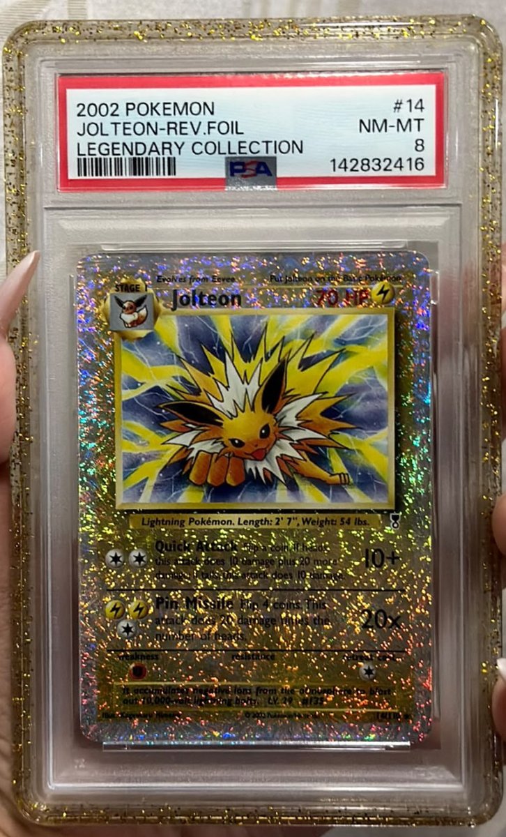 Jolteon PSA NM-MT 8