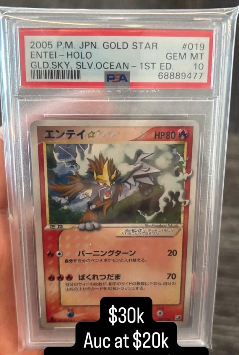 Entei PSA GEM MT 10