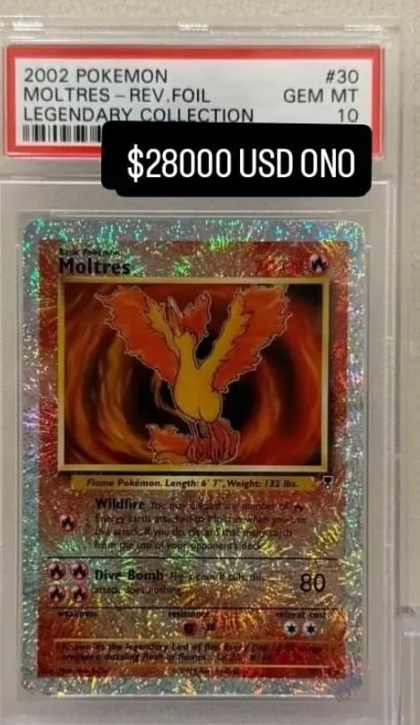 Moltres PSA GEM MT 10