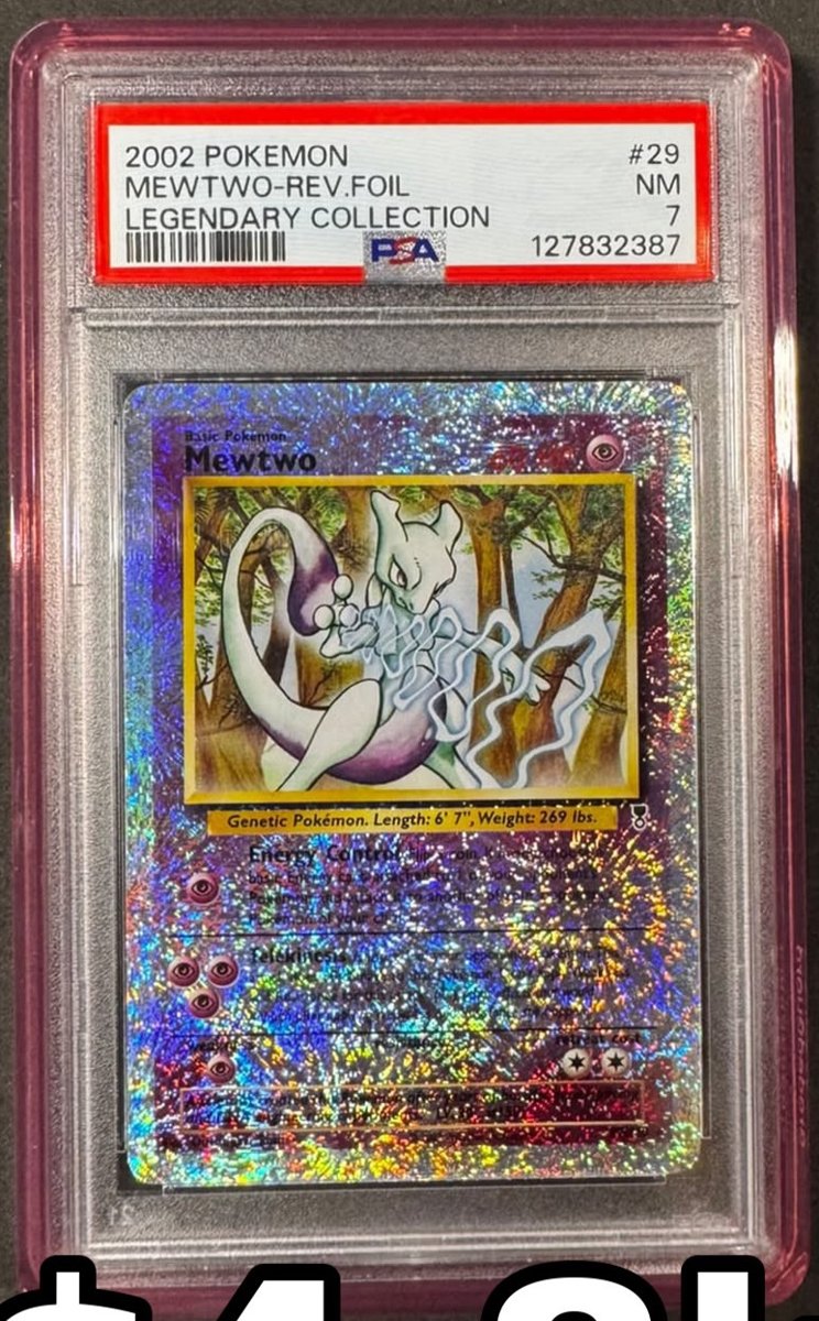 Mewtwo PSA NM 7