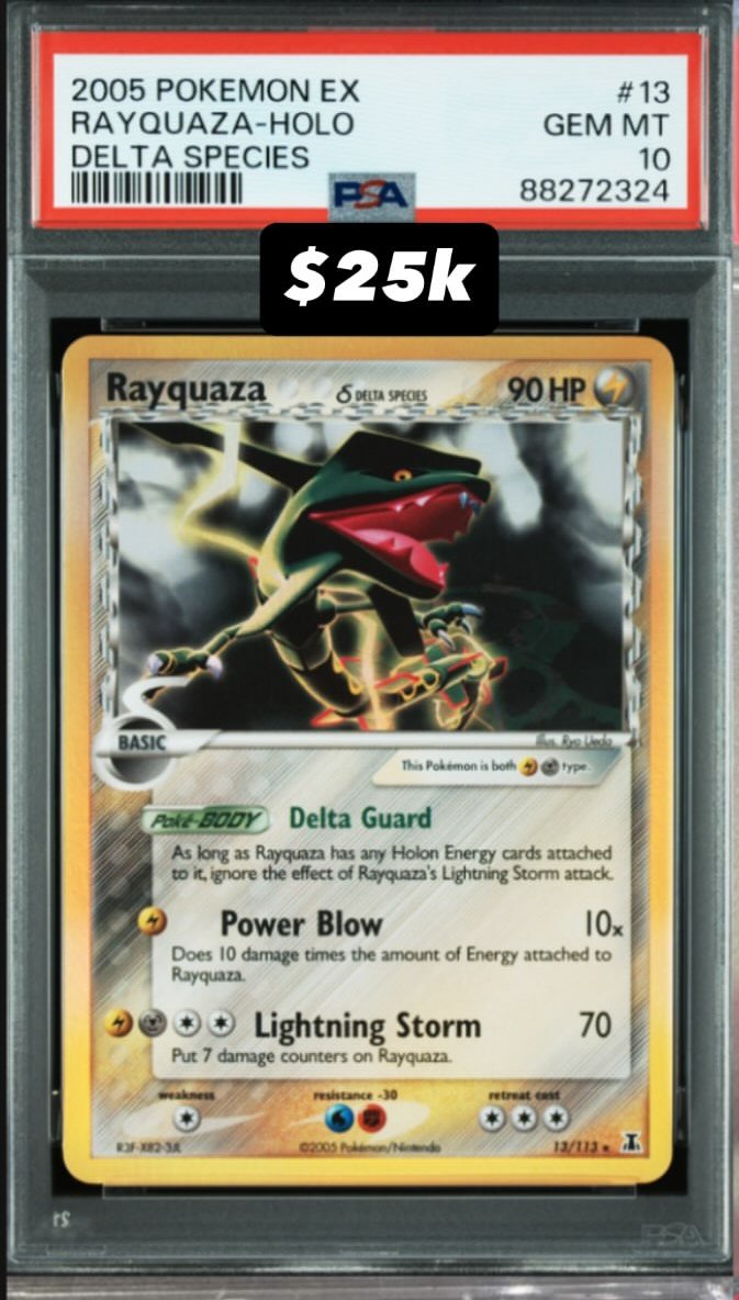 Rayquaza PSA GEM MT 10
