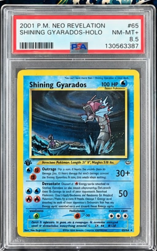 Shining Gyarados PSA NM-MT+ 8.5