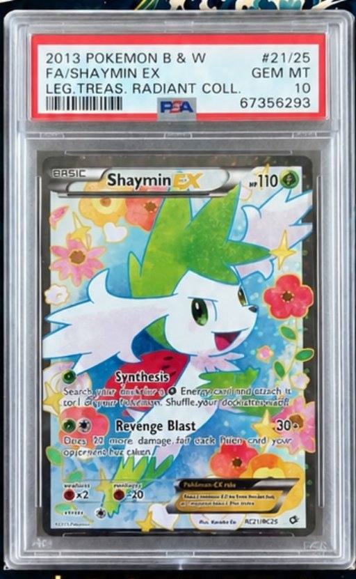Shaymin EX PSA GEM MT 10