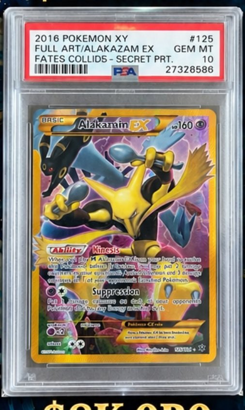 Full Art/Alakazam ex PSA GEM MT 10