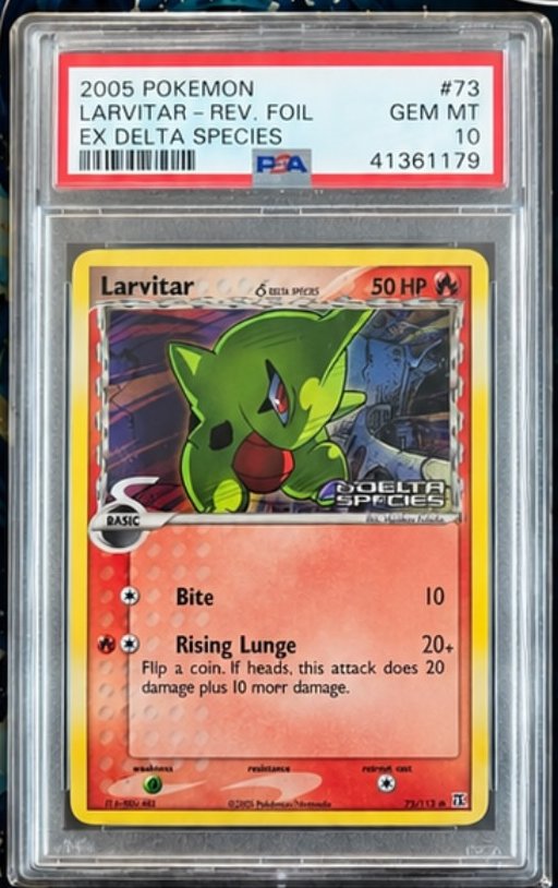 Larvitar Δ PSA GEM MT 10