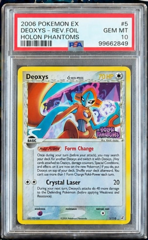 Deoxys PSA GEM MT 10