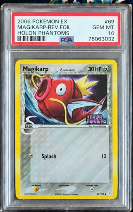 Magikarp δ PSA GEM MT 10