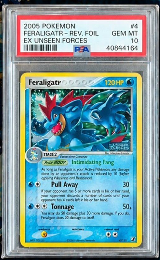 Feraligatr PSA GEM MT 10