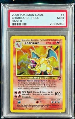 Charizard PSA MINT 9