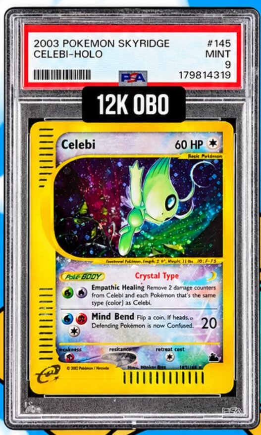 Celebi PSA MINT 9