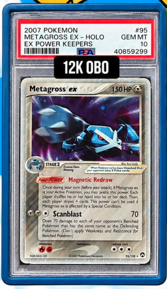 Metagross EX PSA GEM MT 10