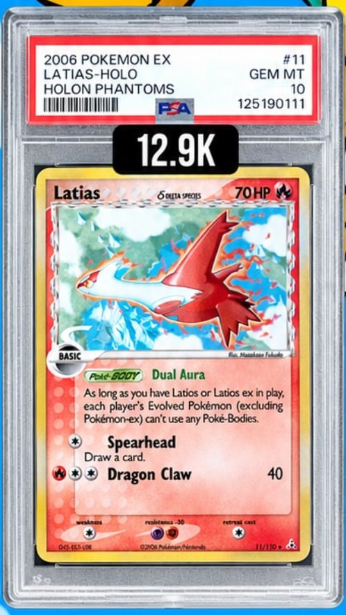 Latias PSA GEM MT 10