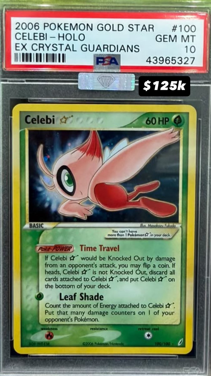 Celebi PSA GEM MT 10
