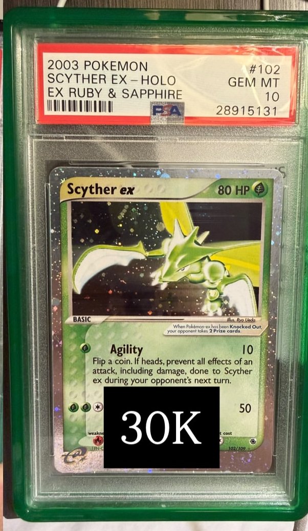 SCYTHEr EX PSA GEM MT 10