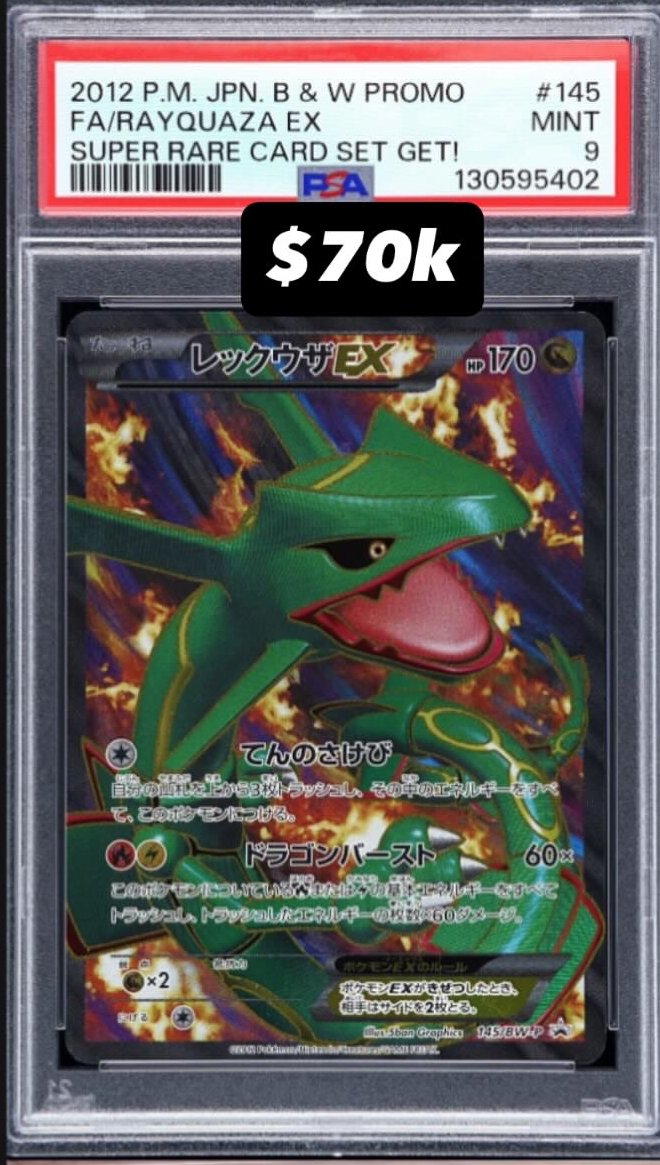 Rayquaza EX PSA MINT 9