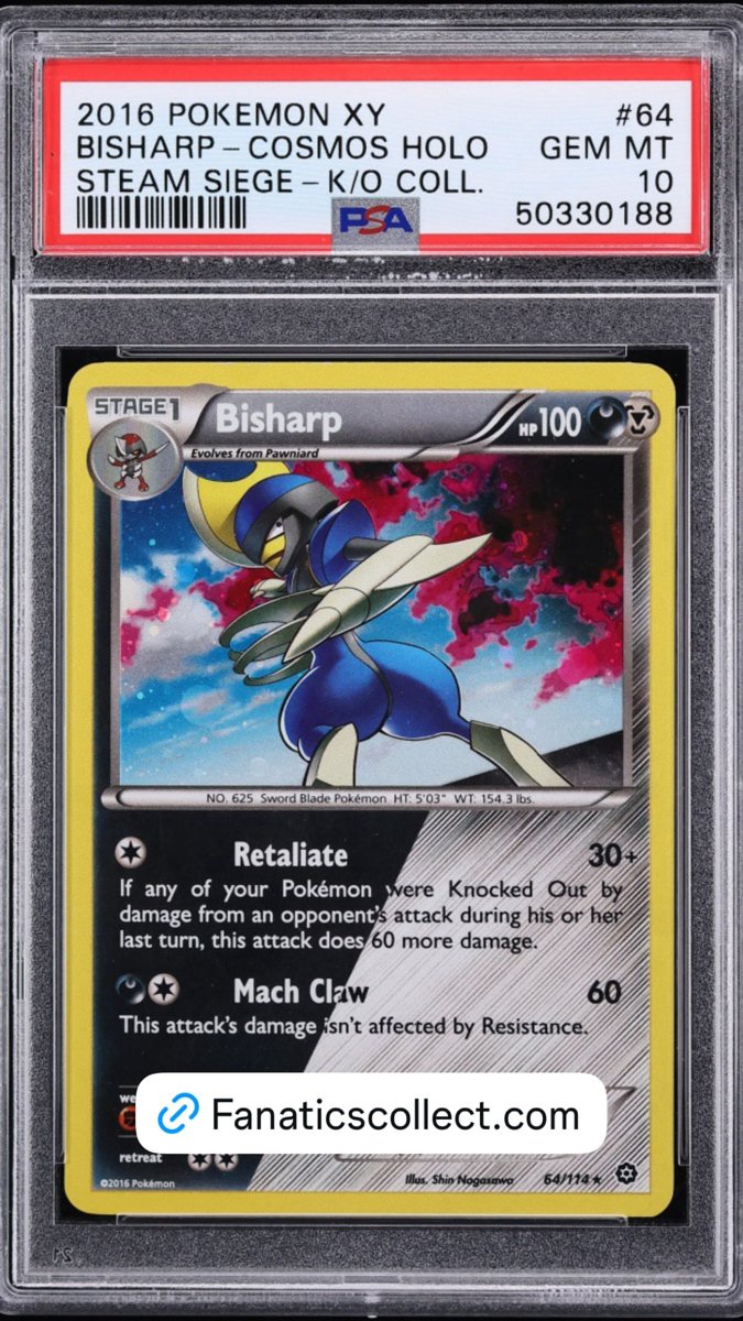 Bisharp PSA GEM MT 10