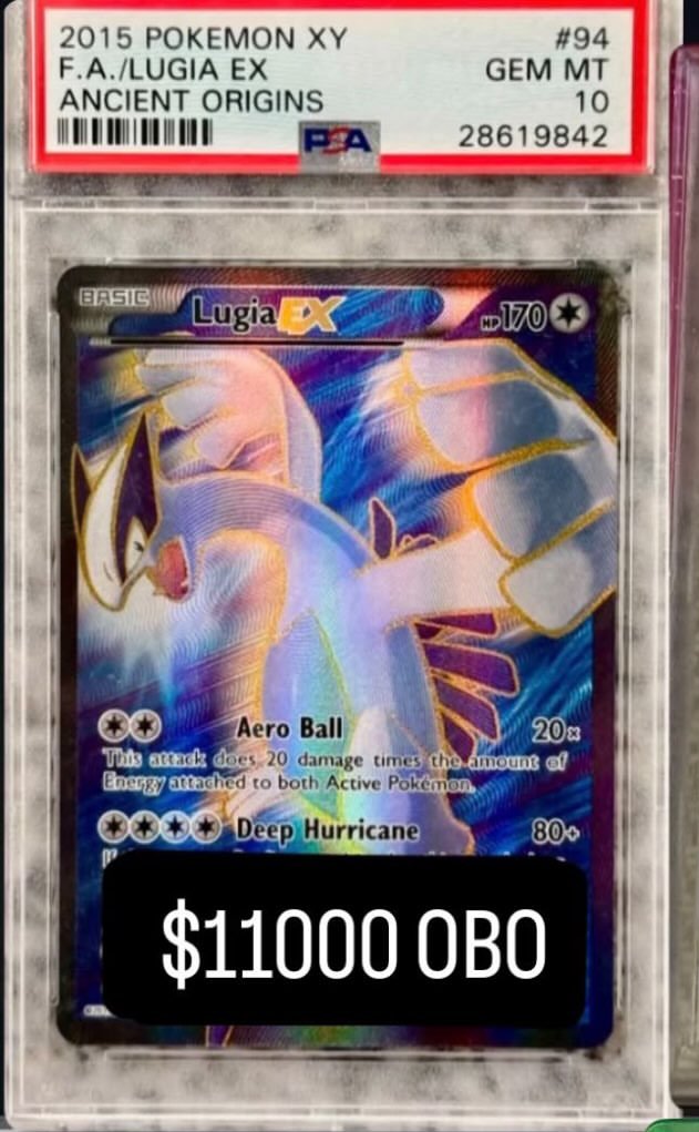 Lugia EX PSA GEM MT 10