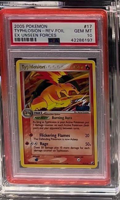 Typhlosion PSA GEM MT 10