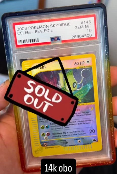 Celebi PSA GEM MT 10