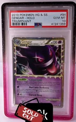 Gengar PSA GEM MT 10