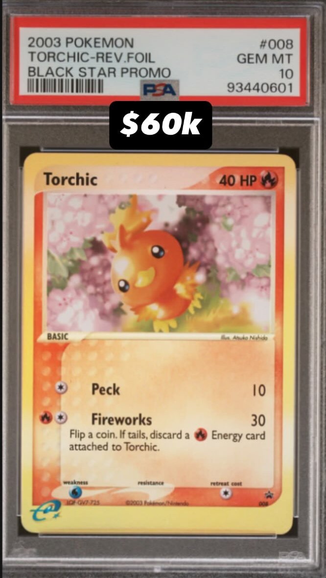 Torchic PSA GEM MT 10