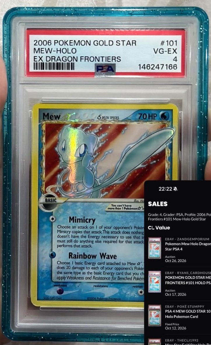 Mew PSA VG-EX 4