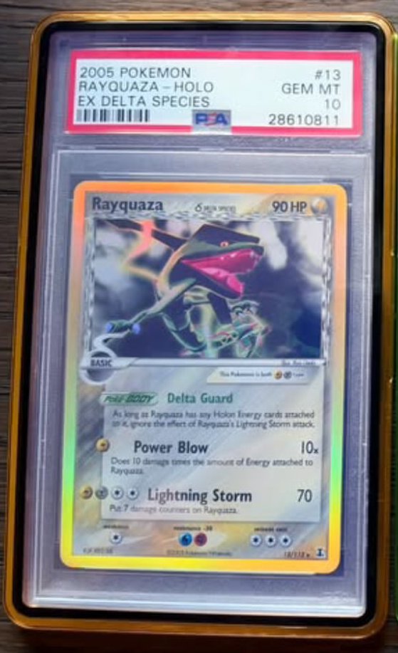 Rayquaza PSA GEM MT 10