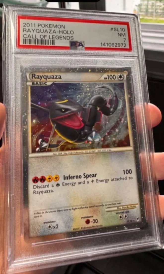 Rayquaza PSA NM 7
