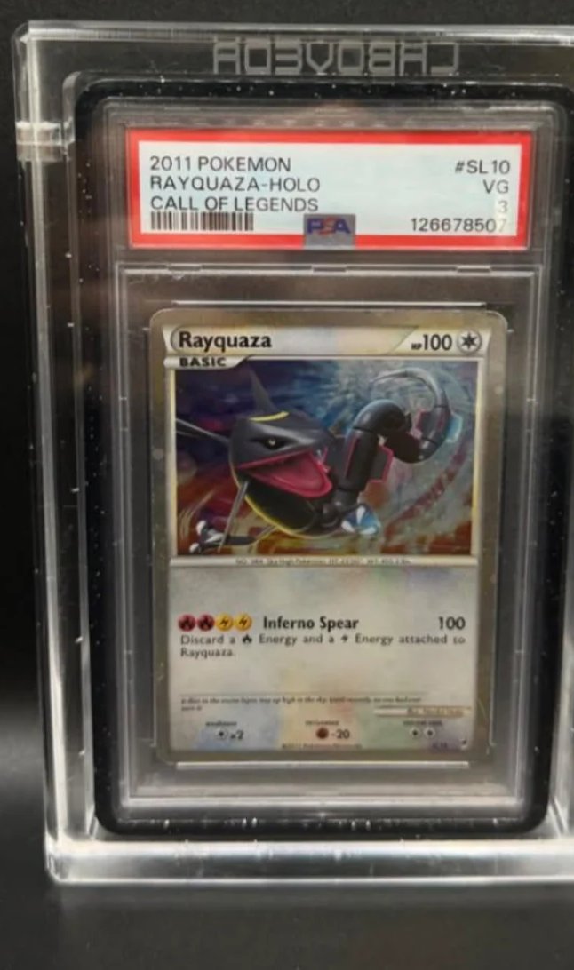 Rayquaza PSA VG 3