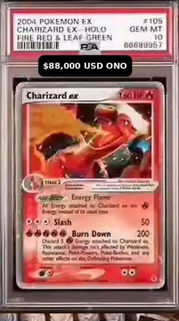 Charizard ex PSA GEM MT 10
