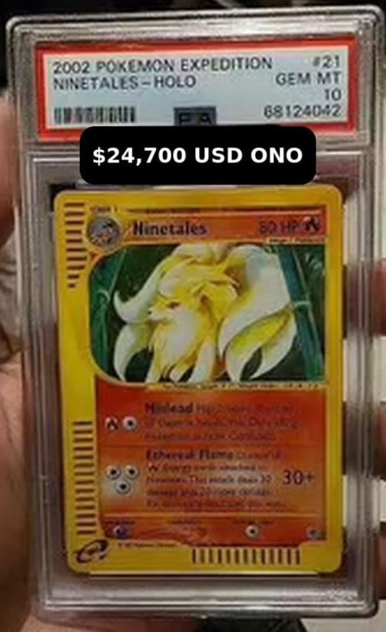 Ninetales PSA GEM MT 10