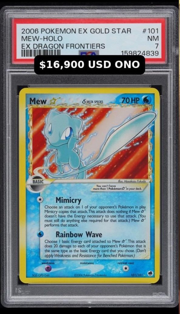 Mew PSA NM 7
