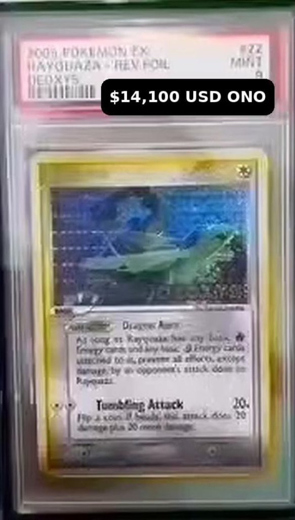 Rayquaza - Rev Foil PSA MINT 9