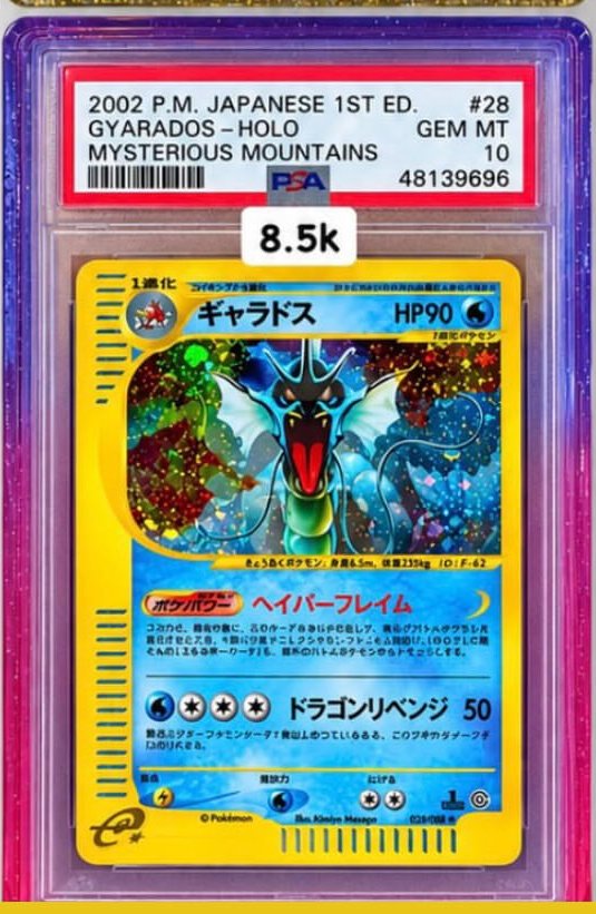 Gyarados PSA GEM MT 10