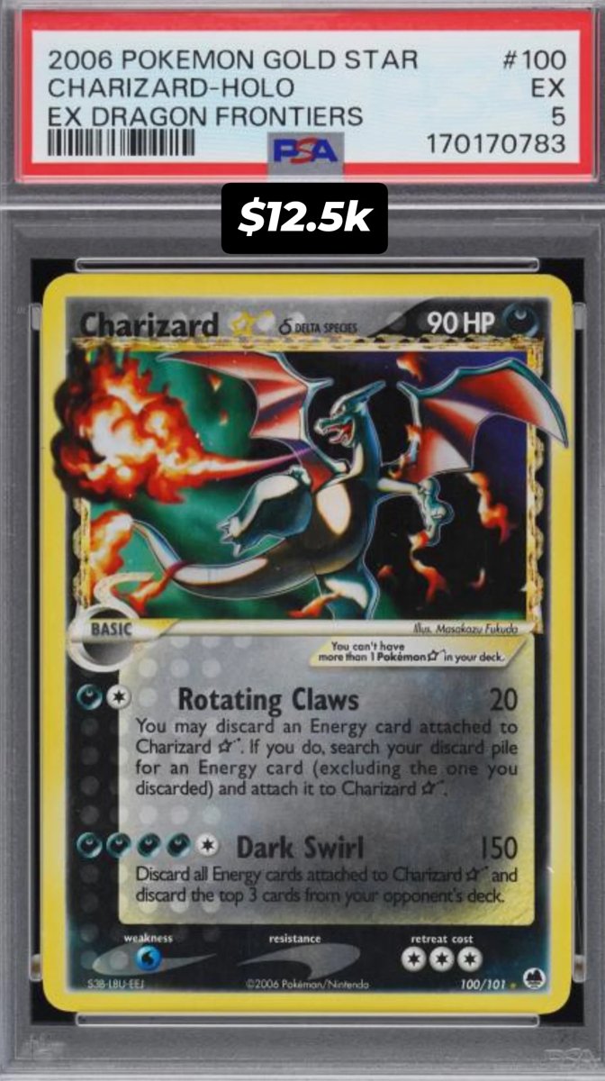 Charizard PSA EX 5