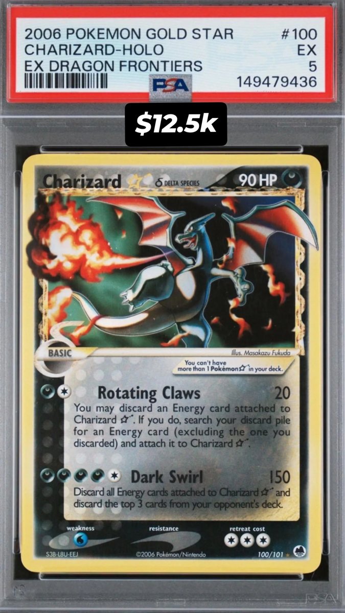 Charizard PSA 5