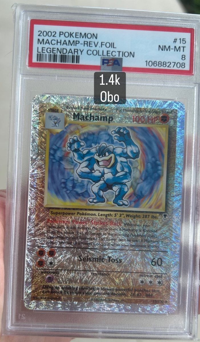 Machamp PSA NM-MT 8
