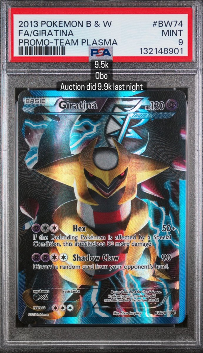 Giratina PSA MINT 9