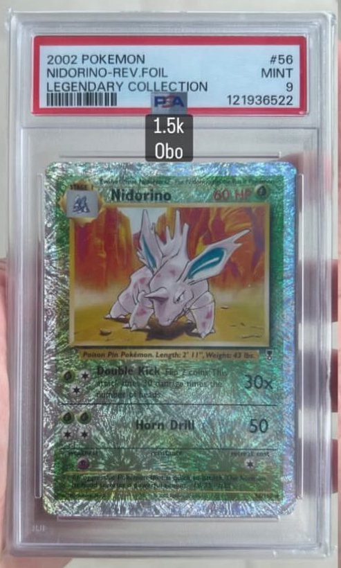 Nidorino PSA MINT 9