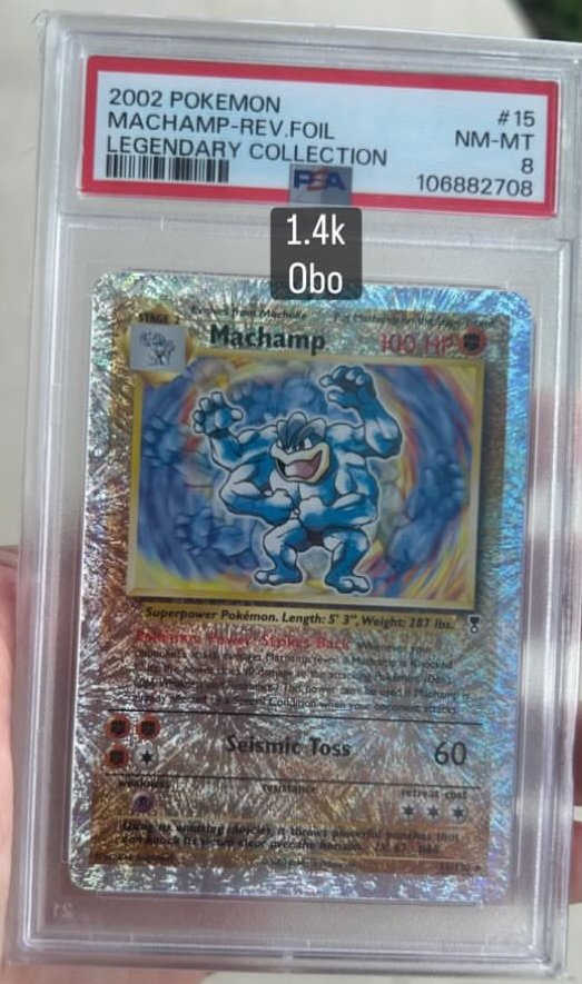 Machamp PSA NM-MT 8