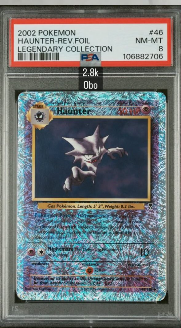 Haunter PSA NM-MT 8